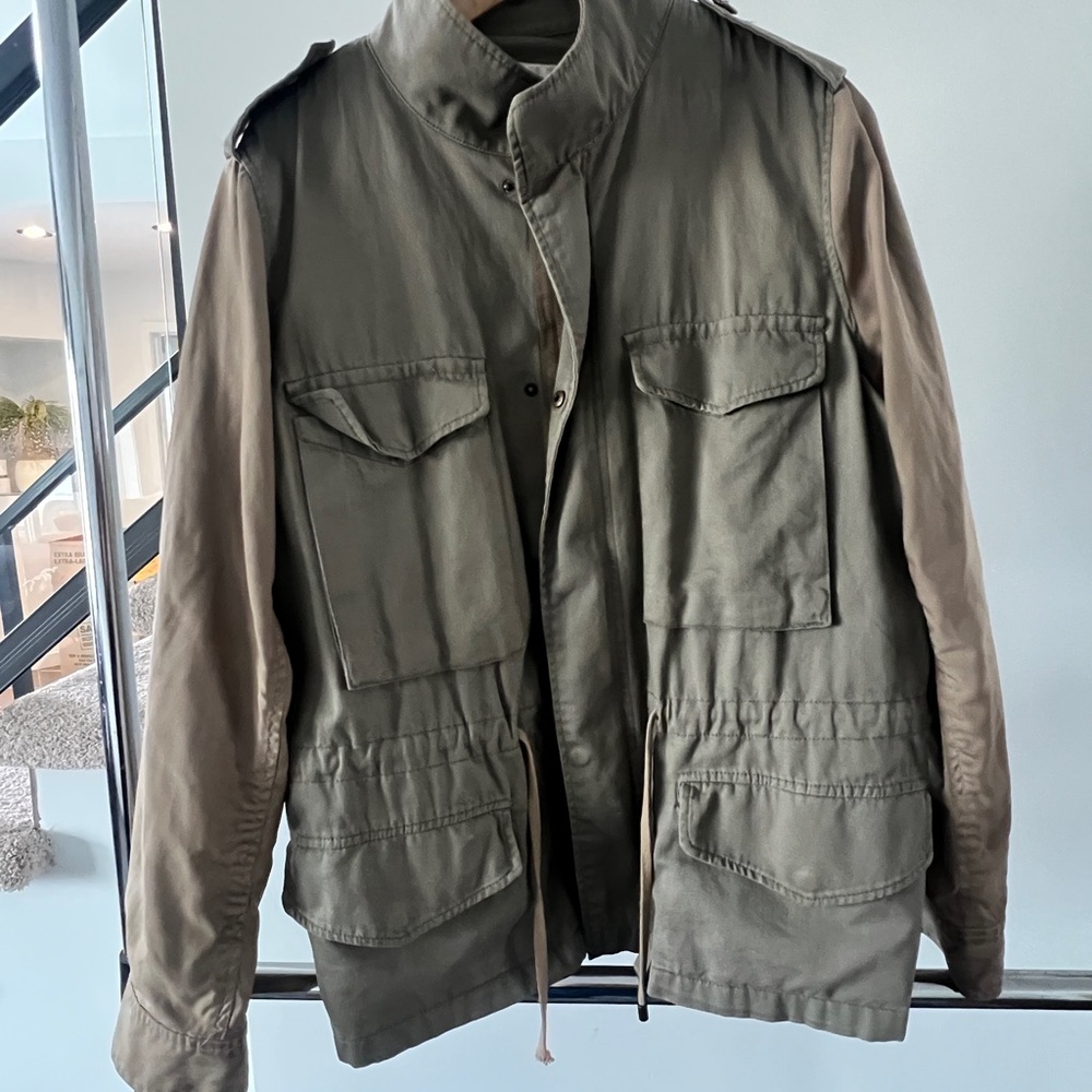 Women’s Club Monaco Olive Green Military Jacket